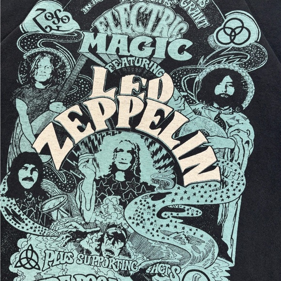 Y2K Led Zeppelin Band tee size XL - Picture 2 of 4